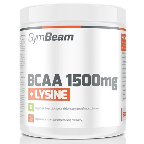Gym Beam BCAA 1500 + Lysine, 300 Tablets
